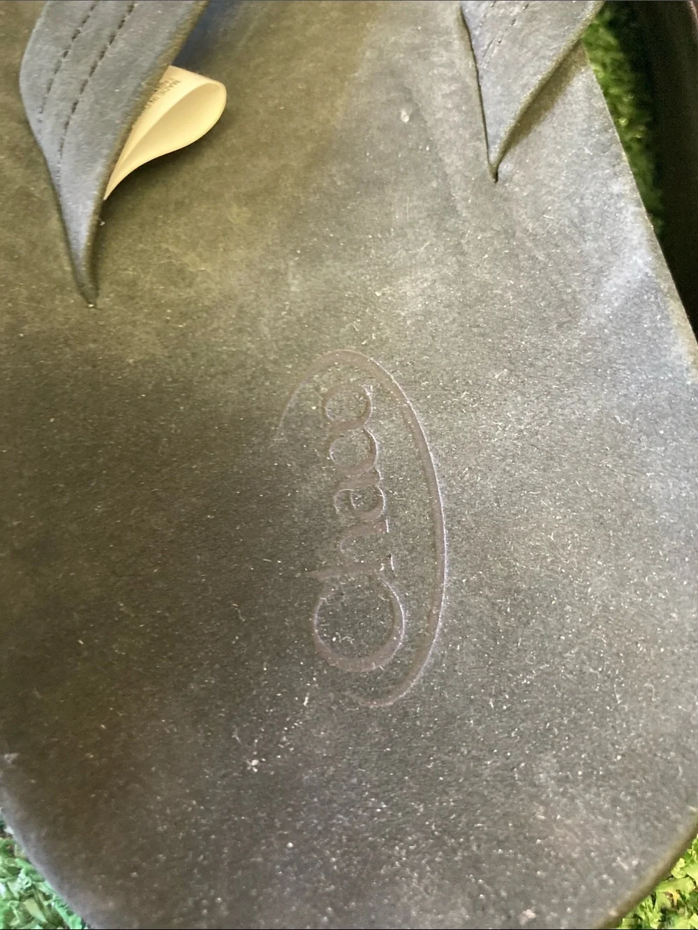 Chacos Mens Black Flip Flop Sandals size 13 NEW (OKPM-07-017)